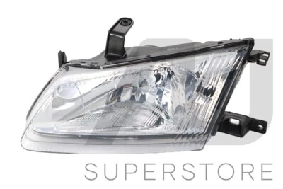 Pair LH+RH Head Light Lamp Single Reflector For Nissan Pulsar N16 00~03 Sedan - image 1 of 4