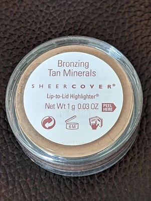Sheercover Sheer Cover Bronzing Tan Minerals Lip-to-Lid Highlighter 1g 0.03oz  - Image 1 of 2