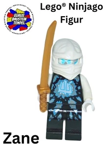 LEGO NINJAGO Airjitzu Zane weißer Ninja mit gold Schwert Energy Edition Njo159 - Picture 1 of 1
