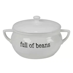 Just Words 11 In. 84 Oz. Multi-Colored Bean Pot - Picture 1 of 12