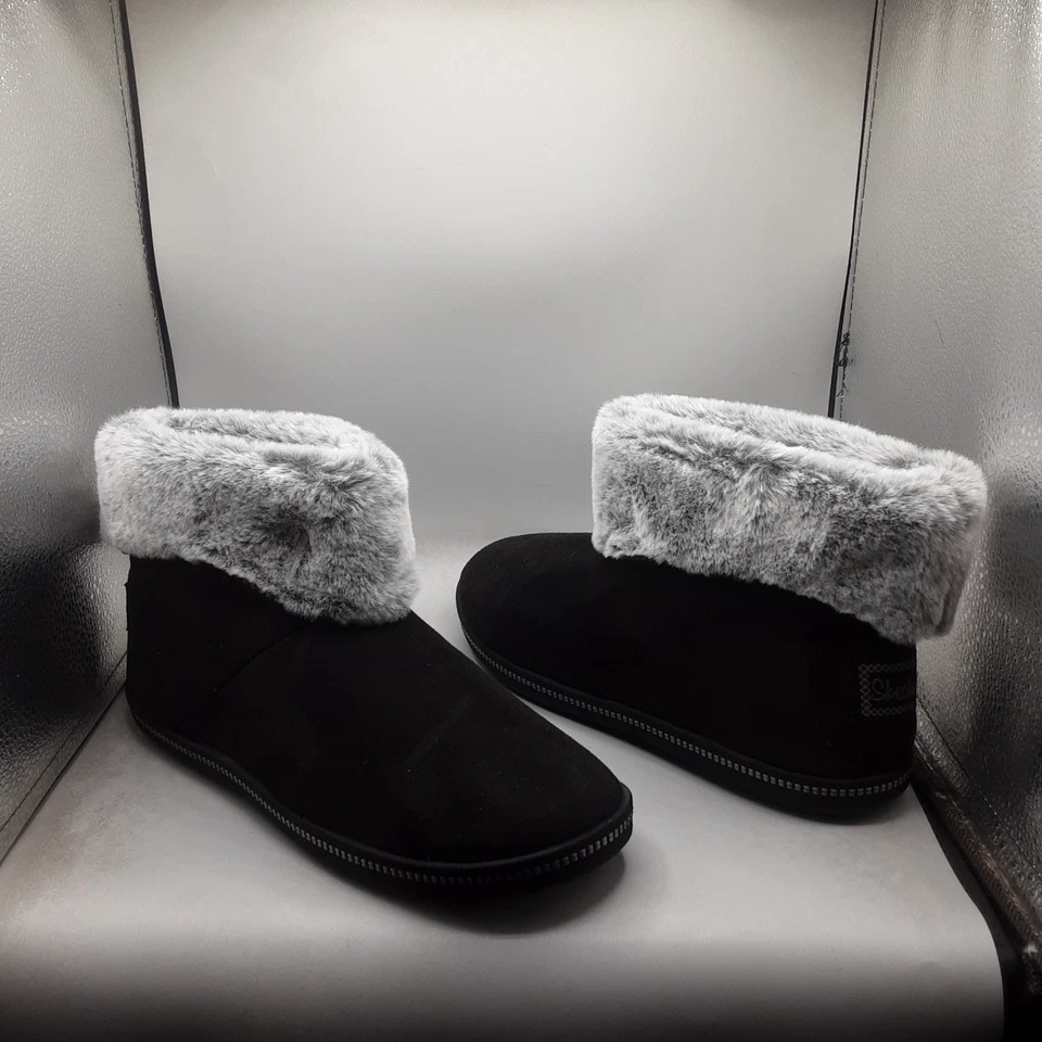 Skechers Acogedoras Campfire Meant To Be Zapatillas Botas Para Mujer 9.5M Negras A249 Foto 1 de 4