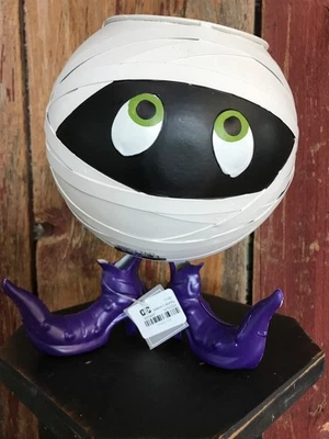 Mummy Halloween Candy Bowl Gallerie II 9"x7" - Image 1 of 4