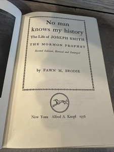 Kein Mensch kennt meine Geschichte: Das Leben des Joseph Smith von Fawn M. Brodie 2. Auflage - Bild 1 von 11