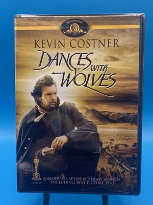 Dances With Wolves ‘90 Kevin Costner Western Epic NEW/SEALED DVD-Native American - Image 1 of 2
