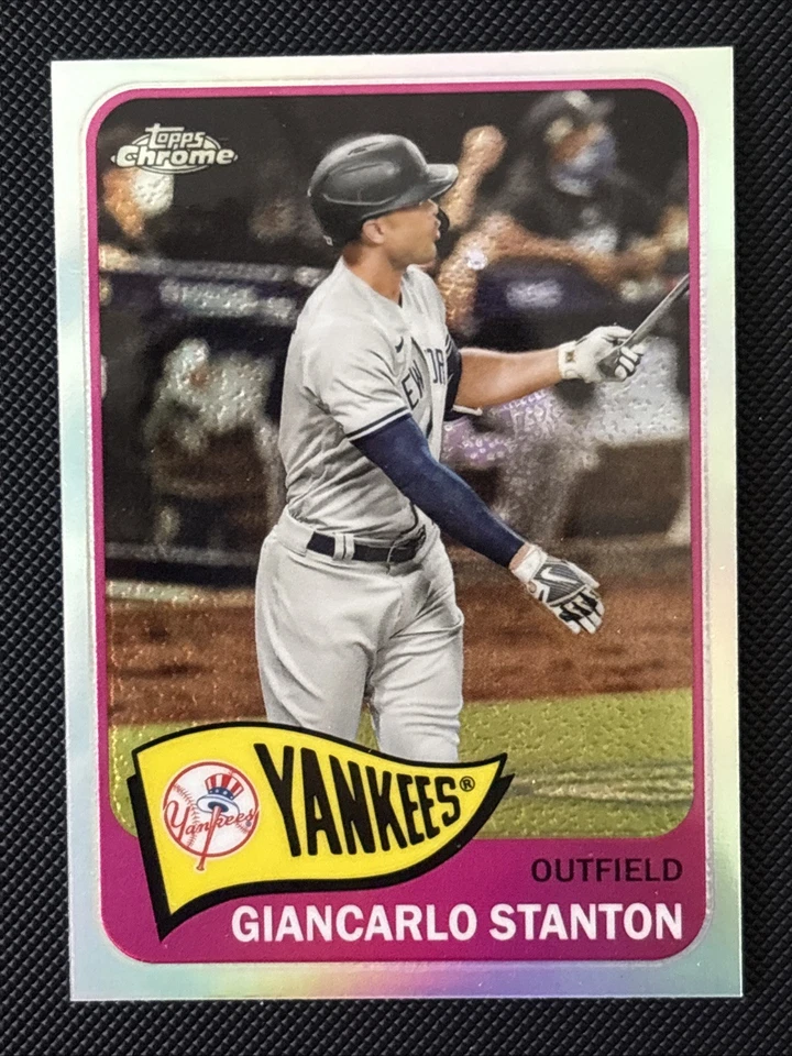 2021 Topps - Chrome 1965 Topps Redux Giancarlo Stanton #TH65-34 - Image 1 of 2