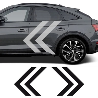 calcomanías rayas laterales estilo flecha audi q5 sportback Foto 1 de 2