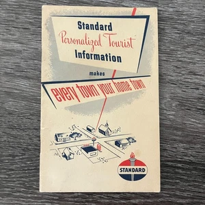 Vintage 1950s Standard Oil Travel Booklet – “Every Town Your Home Town” – Blank - Picture 1 of 6