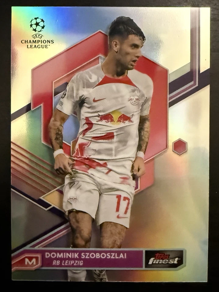 Dominik Szoboszlai 2022-23 Topps Finest UEFA Champions League Refractor #61 - Image 1 of 2
