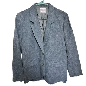 Pendleton Woolen Mills Blazer Jacket Womens size 8 Single-Breasted Virgin Wool - Picture 1 of 7