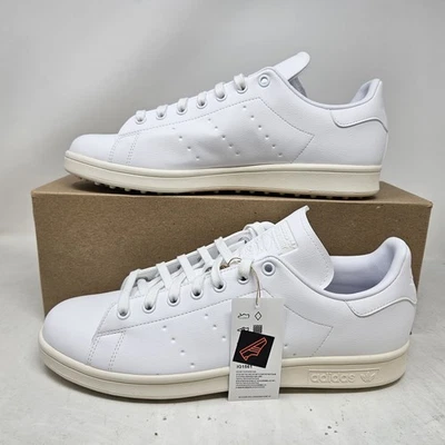 Adidas Stan Smith Triple White Spikeless Golf Shoes / IG1561 / Men's Size 11.5 - Image 1 of 4