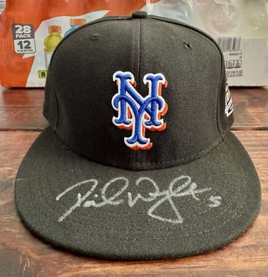 David Wright New York Mets 2009 Citi Field  Inaugural Season Signed Auto Hat - Image 1 of 2
