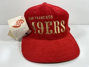 San Francisco 49ers Vintage Corduroy NFL Snap Back Hat By Proline NEW - Picture 1 of 11
