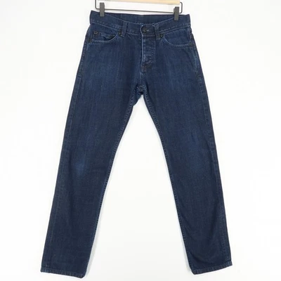 Armani Exchange Mens J66 Jeans 30 Blue 100% Cotton Button Fly Slim Taper - Image 1 of 4