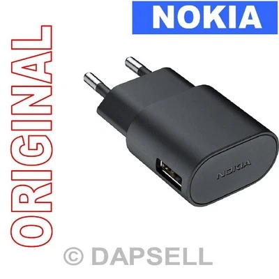 Nokia Caricabatterie Originale Parete Usb Ac-60e Per 3310 (2017) 3g Dual Sim 4g - Immagine 1 di 4