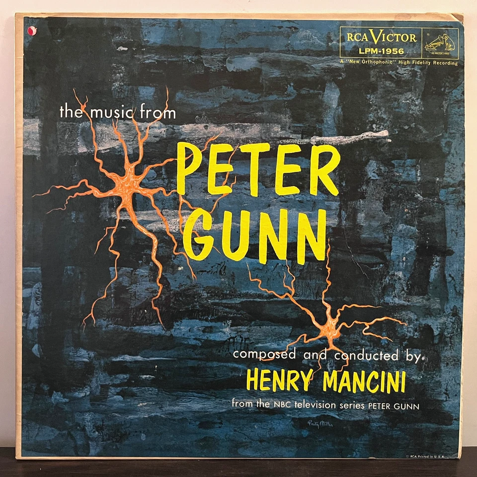 HENRY MANCINI - Peter Gunn (1959 Mono) - 12" Vinyl Record LP - VG Foto 1 de 3