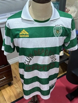 Camiseta deportiva de fútbol vintage Sporting Clube de Portugal Loma’s SCP para hombre L Foto 1 de 4
