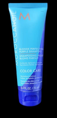 Moroccanoil Color Care Blonde Perfecting Purple Shampoo Tone Correcting (2.4 oz) - Image 1 of 3