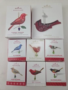 Hallmark Keepsake Baltimore Oriole Miniature 2014 Beauty of Birds Ornament #7 - Picture 1 of 2