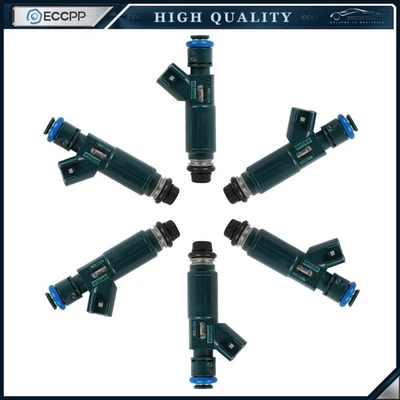 For Mazda 6 2003-2008 Mazda MPV 2002-2006 3.0L 6pcs Fuel Injectors AJ5113250 - Image 1 of 4