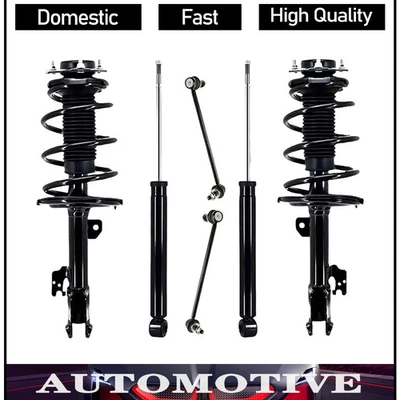 Amortiguadores delanteros y traseros con barra estabilizadora para Toyota Sienna 2015-2020 AWD con 7 asientos Foto 1 de 2