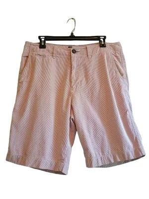 Мужские шорты в полоску American Eagle размер 32 9 дюймов внутренний шов хлопок... - Изображение 1 из 4