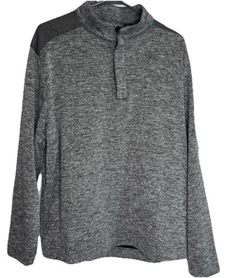 Men’s Greg Norman Gray Black Golf Pullover  Sweatshirt Size XL. - Image 1 of 4