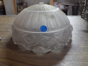 Antique Victorian Hanging Chain Pendant Bowl Ceiling Light Fixture VICTORIAN - Picture 1 of 13