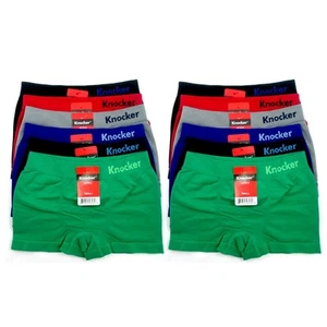 12 Pack Boy Seamless Solid Boxer Briefs Kids Spandex Underwear Active New M - Picture 1 of 1