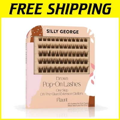 Racimos de pestañas Pop-On, juego de 5-7 pares - aspecto natural sin esfuerzo Foto 1 de 4