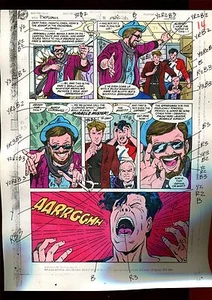 MISTER MIRACLE 11 SEITEN 10 FARBFÜHRER - ORIGINAL KUNST - 1 OF A KIND - WEIN - PHILLIPS - Bild 1 von 1
