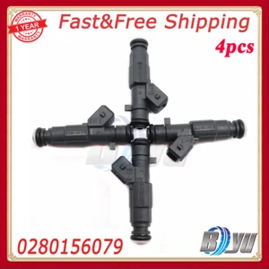 4pcs FUEL INJECTOR for ROVER MG ZT-T ZS 75 1.8T 1.8L K SERIES TURBO 0280156079 - Picture 1 of 12