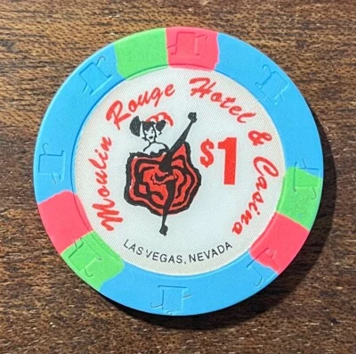 $1 Moulin Rouge Las Vegas 1993  - Image 1 of 2