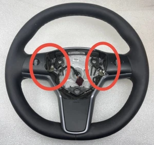 2017-2023 Tesla Model 3 Y Steering Wheel OEM 1490214-00-B Genuine - Picture 1 of 13