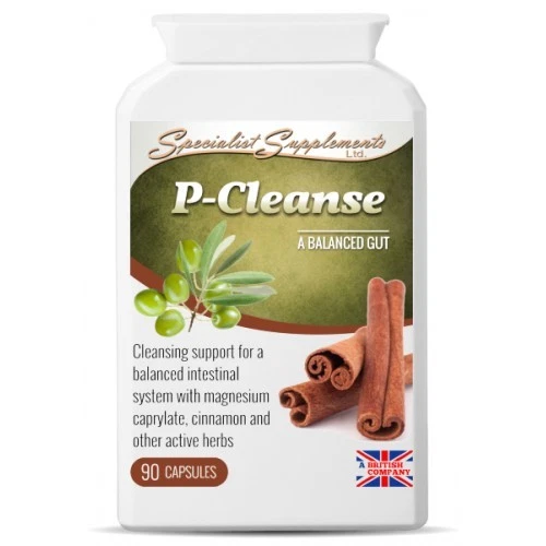 SPECIALIST SUPPLEMENTS P-Cleanse - Powerful Colon Gastro Intestinal Cleanse Support Formula 90 Capsules