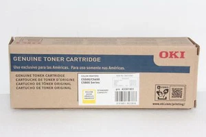 OKIDATA 43381901 Tonerkassette Gelb mit Standardkapazität C5500/C5650/C5800 - Bild 1 von 2