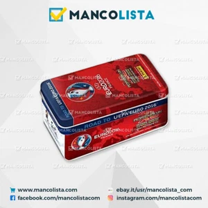 Tin box adrenalyn panini road to euro 2016 france 9 bustine + 1 limited edition - Imagen 1 de 1