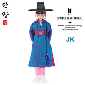 DANJANG BTS poupées Hanbok JK vêtements traditionnels coréens faits à la main cadeau à Dubaï