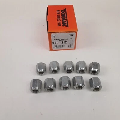 10 Wheel Lug Nut M12-1.50 Fits Chevrolet Aveo 2004-2005 Pontiac Wave 2007-2008 - Image 1 of 4