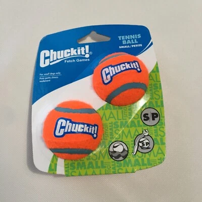 Pelotas de tenis Chuck it pequeñas/pequeñas (paquete de 2) naranja Foto 1 de 3