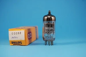 Philips Mullard  ECC82  12AU7  NOS NIB  Double Triode Tube Valve - Picture 1 of 9