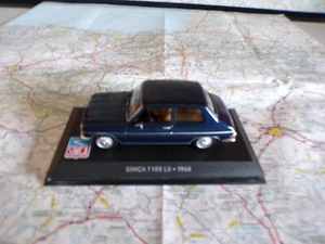 SIMCA 1100 LS 1968 IXO série Simca 1/43 - Imagen 1 de 4