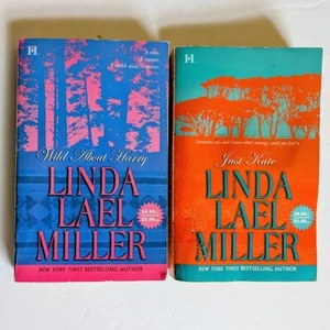 VTG Linda Lael Miller Harlequin Romance Lot Set of 2 Paperback Small - Picture 1 of 6