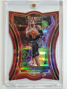2019 Select Trae Young #149 Premier MAROON RED Prizm /175 - Ready to Grade