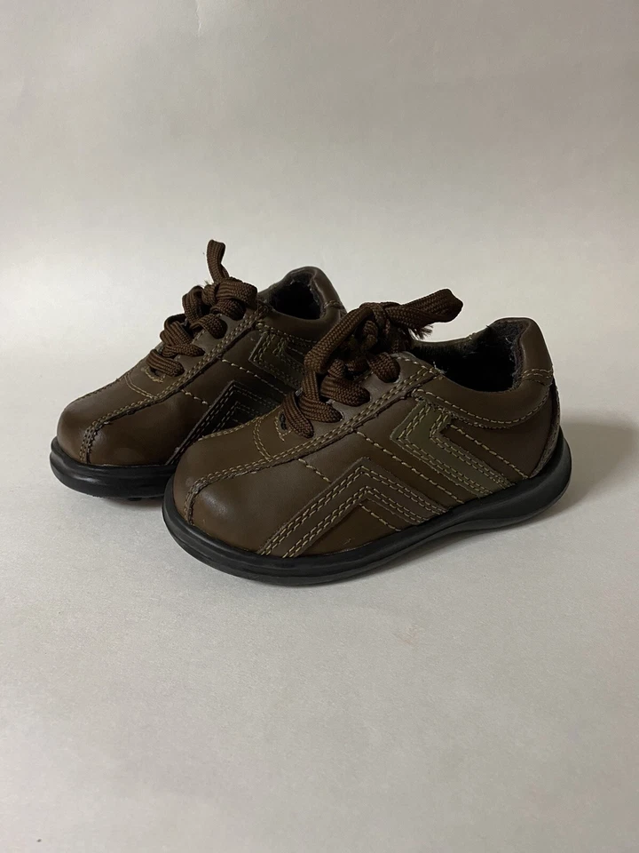 贝斯芯片男孩棕色尺寸 6 6c 6m 鞋礼服休闲婚礼教堂学校 — 第 1/4 张图片