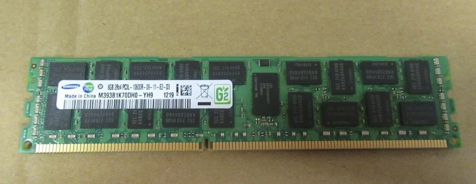 Dell P9RN2 8GB PC3L-10600R DDR3-1333MHz Server Memory for R620 R720 R610 R710 ++ - Image 1 of 1