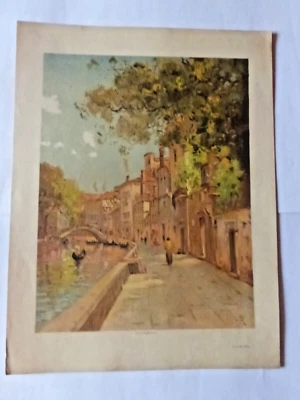 Litho - Vue de VENISE - Imp. R.Engelmann - Pl. 93 - Photo 1/4