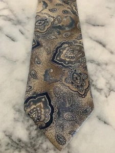 Cambridge Classics Mervyns Vintage 100% Italian Silk Paisley Tie Made In USA - Picture 1 of 5