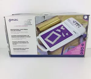 NIB Crafters Gemini Foil Press / Foilpress Machine Embossing & Heat Foil Machine - Picture 1 of 9
