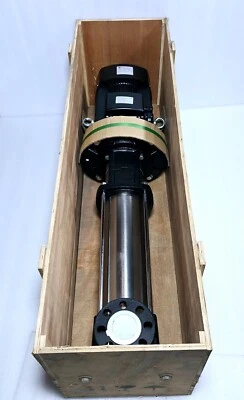 CROMPTON CVM 15-10(C) VERTICAL MULTI STAGE PUMP 11KW (15 HP) 50 HZ 15 M3/HR #2 - Image 1 of 4