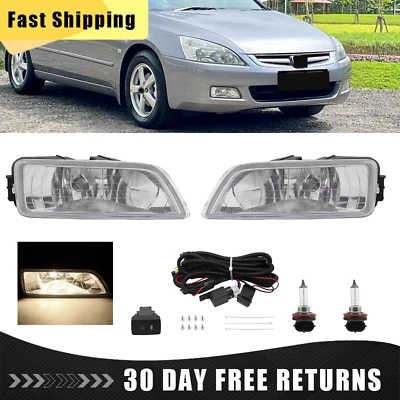 Luces antiniebla de parachoques con cable para Honda Accord 2003-2007/2004-2008 Acura TL Foto 1 de 4